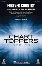 Cover icon of Forever Country (complete set of parts) sheet music for orchestra/band by Mac Huff, Artists of Then, Now & Forever, Bill Danoff, Dolly Parton, John Denver, Taffy Nivert and Willie Nelson, intermediate skill level