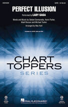 Cover icon of Perfect Illusion (complete set of parts) sheet music for orchestra/band by Mac Huff, Kevin Parker, Lady Gaga, Mark Ronson and Michael Tucker, intermediate skill level