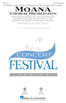 Cover icon of Moana (complete set of parts) sheet music for orchestra/band by Mac Huff, Lin-Manuel Miranda and Mark Mancina, intermediate skill level