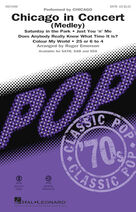 Cover icon of Chicago In Concert (complete set of parts) sheet music for orchestra/band by Roger Emerson, Chicago and Robert Lamm, intermediate skill level