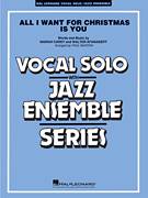 All I Want for Christmas Is You (COMPLETE) for jazz band - intermediate walter afanasieff sheet music