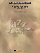 Cover icon of A Song for You (Tenor Sax Feature) (COMPLETE) sheet music for jazz band by Carpenters, Leon Russell, Mark Taylor and Whitney Houston, intermediate skill level