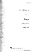 Cover icon of Equus sheet music for choir (SATB: soprano, alto, tenor, bass) by Eric Whitacre, intermediate skill level