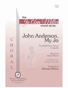Cover icon of John Anderson, My Jo sheet music for choir (SATB divisi) by Robert Burns and Michael Weber, intermediate skill level