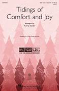 Cover icon of Tidings Of Comfort And Joy sheet music for choir (SSA: soprano, alto) by Audrey Snyder and Miscellaneous, intermediate skill level