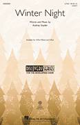 Cover icon of Winter Night sheet music for choir (2-Part) by Audrey Snyder, intermediate duet