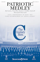 Cover icon of Patriotic Medley (COMPLETE) sheet music for orchestra/band by Samuel Francis Smith, Buryl Red, Joseph Joubert and Thesaurus Musicus, intermediate skill level