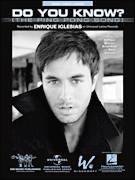 Cover icon of Do You Know? sheet music for voice, piano or guitar by Enrique Iglesias, Bryan Kidd and Sean Garrett, intermediate skill level