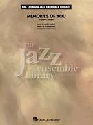 Cover icon of Memories of You (Trumpet Feature) (COMPLETE) sheet music for jazz band by Andy Razaf, Eubie Blake, Eubie Blake and Andy Razaf and Terry White, intermediate skill level