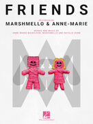 Cover icon of FRIENDS sheet music for voice, piano or guitar by Marshmello, Anne-Marie, Marshmello & Anne-Marie, Anne-Marie Nicholson and Natalie Dunn, intermediate skill level