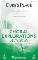 Cover icon of Duke's Place (complete set of parts) sheet music for orchestra/band by Kirby Shaw, Bob Thiele, Duke Ellington, Ruth Roberts and William Katz, intermediate skill level