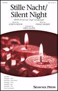 Cover icon of Stille Nacht/Silent Night (With American Sign Language) sheet music for choir (SSA: soprano, alto) by Franz Gruber, Greg Gilpin and Joseph Mohr, intermediate skill level
