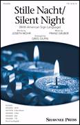 Cover icon of Stille Nacht/Silent Night (With American Sign Language) sheet music for choir (TTBB: tenor, bass) by Franz Gruber, Greg Gilpin and Joseph Mohr, intermediate skill level