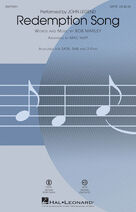 Cover icon of Redemption Song (complete set of parts) sheet music for orchestra/band by Mac Huff, Bob Marley, John Legend and Rihanna, intermediate skill level