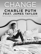 Cover icon of Change sheet music for voice, piano or guitar by Charlie Puth featuring James Taylor, Charlie Puth, Jens Carlsson and Ross Golan, intermediate skill level