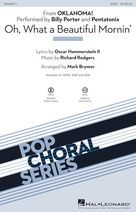 Cover icon of Oh, What a Beautiful Mornin' (complete set of parts) sheet music for orchestra/band by Richard Rodgers, Mark Brymer, Oscar II Hammerstein and Pentatonix, intermediate skill level