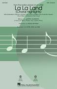 Cover icon of La La Land: Choral Highlights (arr. Mark Brymer) sheet music for choir (SAB: soprano, alto, bass) by Benj Pasek, Mark Brymer, Justin Hurwitz and Justin Paul, intermediate skill level