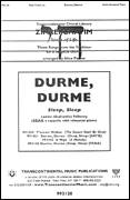 Cover icon of Durme, Durme (Sleep, Sleep) sheet music for choir (SSA: soprano, alto) by Alice Parker, intermediate skill level