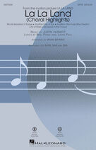 Cover icon of La La Land: Choral Highlights (arr. Mark Brymer) (complete set of parts) sheet music for orchestra/band by Mark Brymer, Benj Pasek, Justin Hurwitz and Justin Paul, intermediate skill level