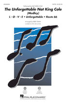 Cover icon of The Unforgettable Nat King Cole sheet music for orchestra/band (guitar) by Bert Kaempfert, Kirby Shaw, Nat King Cole, Natalie Cole and Milt Gabler, intermediate skill level