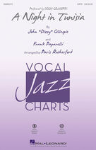 Cover icon of A Night in Tunisia (arr. Paris Rutherford) (complete set of parts) sheet music for orchestra/band by Dizzy Gillespie, Frank Paparelli and Paris Rutherford, intermediate skill level