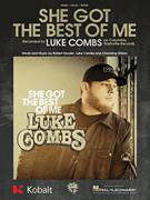 Cover icon of She Got The Best Of Me sheet music for voice, piano or guitar by Luke Combs, Channing Wilson and Robert Snyder, intermediate skill level