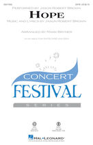 Cover icon of Hope (arr. Mark Brymer) (complete set of parts) sheet music for orchestra/band by Mark Brymer, Jason Robert Brown and Kristin Chenoweth, intermediate skill level