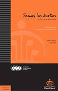 Cover icon of Somos Los Duenos sheet music for choir (3-Part Mixed) by Judd Greenstein, intermediate skill level