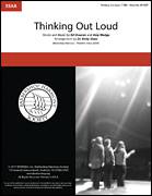 Cover icon of Thinking Out Loud (arr. Kirby Shaw) sheet music for choir (SSAA: soprano, alto) by Ed Sheeran, Kirby Shaw and Amy Wadge, wedding score, intermediate skill level
