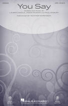 Cover icon of You Say (arr. Heather Sorenson) (COMPLETE) sheet music for orchestra/band by Heather Sorenson, Jason Ingram, Lauren Daigle and Paul Mabury, intermediate skill level