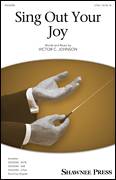 Cover icon of Sing Out Your Joy! sheet music for choir (2-Part) by Victor Johnson, intermediate duet