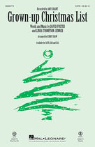 Cover icon of Grown-Up Christmas List (arr. Kirby Shaw) (complete set of parts) sheet music for orchestra/band by Kirby Shaw, Amy Grant, David Foster and Linda Thompson-Jenner, intermediate skill level