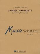 Cover icon of Lanier Variants (COMPLETE) sheet music for concert band by Johnnie Vinson, intermediate skill level
