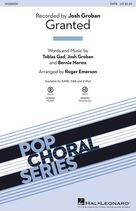 Cover icon of Granted (arr. Roger Emerson) (complete set of parts) sheet music for orchestra/band by Roger Emerson, Bernie Herms, Josh Groban and Toby Gad, intermediate skill level