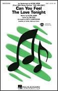 Cover icon of Can You Feel The Love Tonight (from The Lion King) (arr. Keith Christopher) sheet music for choir (SAB: soprano, alto, bass) by Elton John, Keith Christopher and Tim Rice, wedding score, intermediate skill level