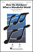 Cover icon of Over The Rainbow/What a Wonderful World (arr. Roger Emerson) sheet music for choir (SATB: soprano, alto, tenor, bass) by Harold Arlen, Roger Emerson, Bob Thiele, E.Y. Harburg and George David Weiss, intermediate skill level