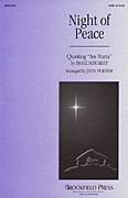 Cover icon of Night Of Peace (arr. John Purifoy) sheet music for choir (SATB: soprano, alto, tenor, bass) by Franz Schubert and John Purifoy, intermediate skill level