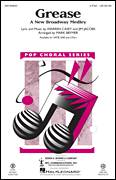 Cover icon of Grease: A New Broadway Medley (arr. Mark Brymer) sheet music for choir (2-Part) by Jim Jacobs, Mark Brymer, Jim Jacobs & Warren Casey and Warren Casey, intermediate duet