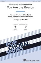 Cover icon of You Are the Reason (arr. Mac Huff) (complete set of parts) sheet music for orchestra/band by Mac Huff, Calum Scott, Corey Sanders and Jon Maguire, intermediate skill level