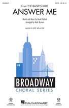 Cover icon of Answer Me (from The Band's Visit) (arr. Mark Brymer) (complete set of parts) sheet music for orchestra/band by Mark Brymer and David Yazbek, intermediate skill level