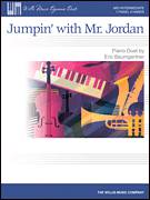 Cover icon of Jumpin' With Mr. Jordan sheet music for piano four hands by Eric Baumgartner, intermediate skill level