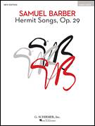 Cover icon of Desire For Hermitage, Op. 29, No. 10 sheet music for voice and piano (High Voice) by Samuel Barber and Richard Walters, classical score, intermediate skill level