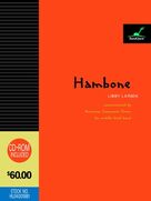 Cover icon of Hambone sheet music for concert band (full score) by Libby Larsen, intermediate skill level