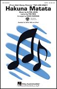 Cover icon of Hakuna Matata (from The Lion King) (arr. Roger Emerson) sheet music for choir (SATB: soprano, alto, tenor, bass) by Elton John, Roger Emerson and Tim Rice, intermediate skill level