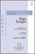 Cover icon of Stars Tonight sheet music for choir (2-Part) by Judith Herrington, Sara Teasdale and Judy Herrington, intermediate duet