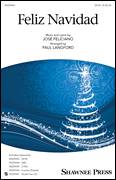Cover icon of Feliz Navidad (arr. Paul Langford) sheet music for choir (SATB: soprano, alto, tenor, bass) by Jose Feliciano and Paul Langford, intermediate skill level