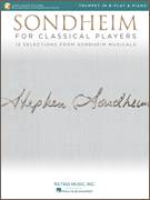 Cover icon of Anyone Can Whistle (from Anyone Can Whistle) sheet music for trumpet and piano by Stephen Sondheim, intermediate skill level