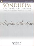 Cover icon of Anyone Can Whistle (from Anyone Can Whistle) sheet music for violin and piano by Stephen Sondheim, intermediate skill level