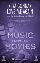 Cover icon of (I'm Gonna) Love Me Again (from Rocketman) (arr. Ed Lojeski) (complete set of parts) sheet music for orchestra/band by Elton John, Bernie Taupin, Ed Lojeski and Elton John and Taron Egerton, intermediate skill level