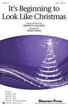Cover icon of It's Beginning To Look Like Christmas (arr. Mark Hayes) (COMPLETE) sheet music for orchestra/band by Mark Hayes and Meredith Willson, intermediate skill level